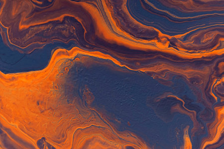 Acid colors abstract hand painted fluid art texture. Creative background for your design