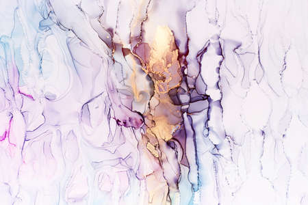 Abstract hand painted alcohol ink texture. Creative background for your design