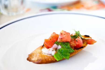 an antipasti from italiの写真素材