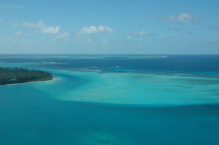 Noumea island, in the french part of polynesiaの写真素材