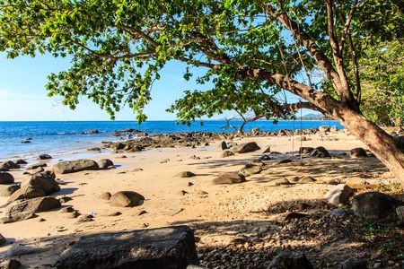 the sea in pang-nga,thailandの写真素材