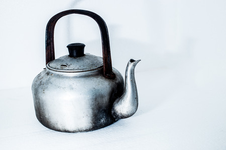 old kettle metallicの写真素材