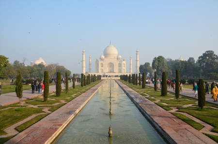 Taj Mahal, Indiaのeditorial素材