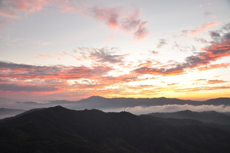 mountain, Chiangmai Thailandの写真素材