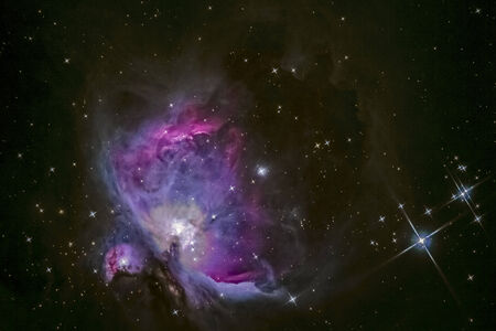 M42 Orion Nebularの写真素材
