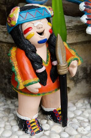 colorful dollの写真素材