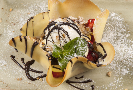 Dessert menuの写真素材