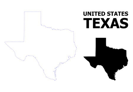 Vector of Vector contour Map of Texas - ID:1-123967474 - Royalty Free ...