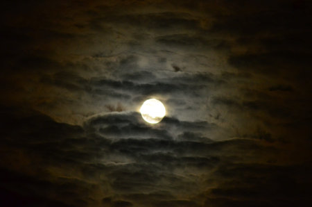 A dark moon