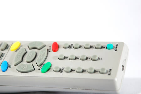 tv remote control keypadの写真素材