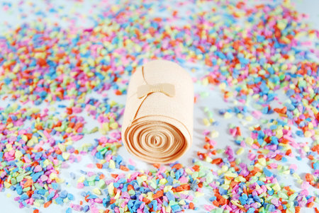 Medical bandage rollの写真素材