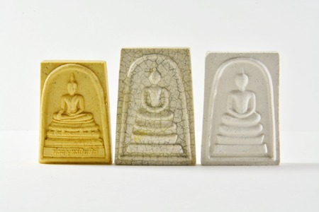 small Buddha image used as amuletの写真素材