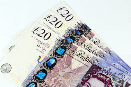 Background with money  billsの写真素材