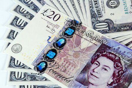 Background with money  billsの写真素材