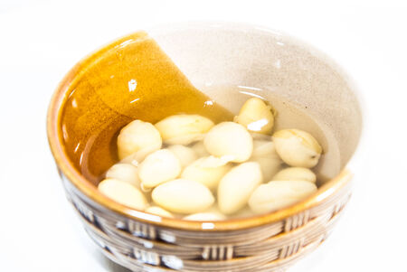 ginkgo nut Used to make dessertsの写真素材