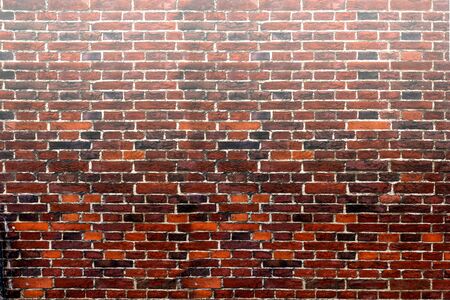 Picture of brick wall used as background, text inputの写真素材