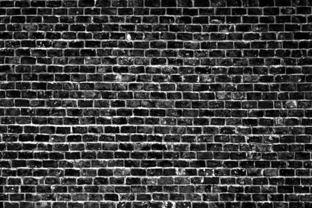 Picture of brick wall used as background, text inputの写真素材