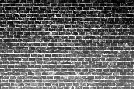 Picture of brick wall used as background, text inputの写真素材