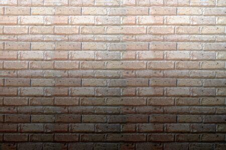 Picture of brick wall used as background, text inputの写真素材