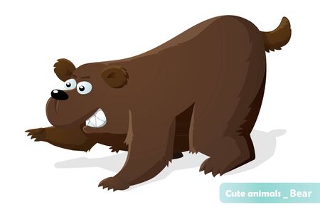 Cute bearのイラスト素材