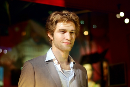 AMSTERDAM, NETHERLANDS - JUNE 28: Robert Pattinson's figure at Madame Tussauds Amsterdamのeditorial素材