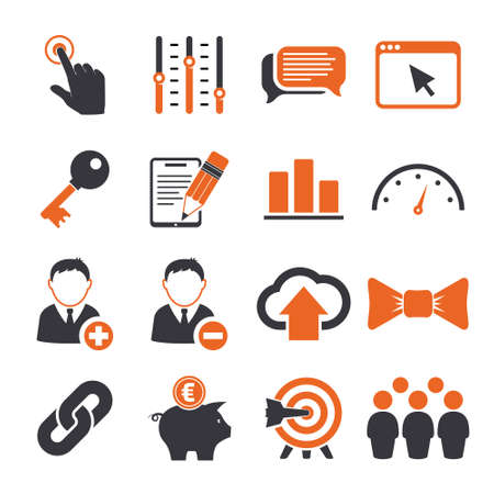 SEO icons setのイラスト素材