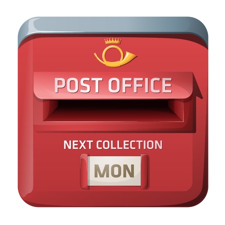 mailbox. のイラスト素材