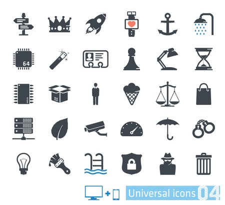 Universal icons set 04のイラスト素材