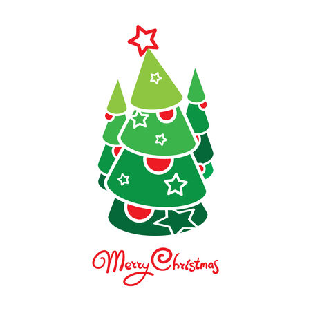 Christmas treeのイラスト素材