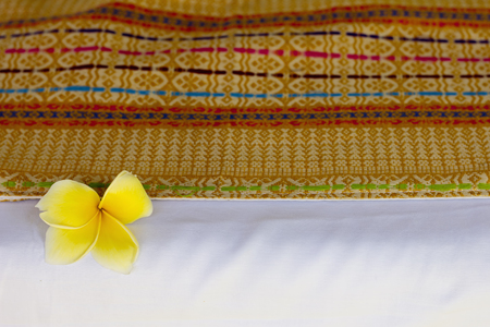 Interior of luxury tropical villaの写真素材