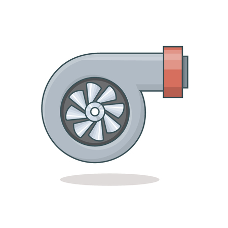 Car turbine iconのイラスト素材