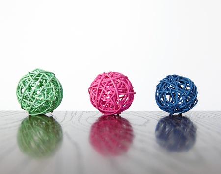 balls interior decorationの写真素材
