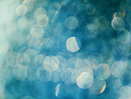 bokeh defocused background blueの写真素材
