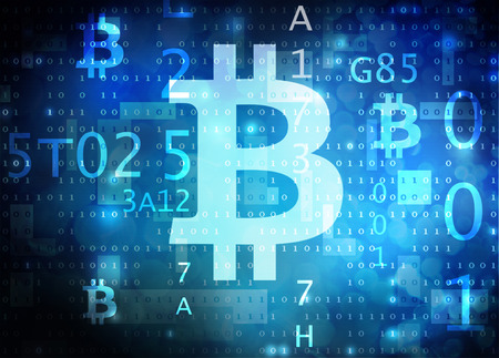 bitcoinの写真素材