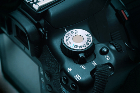 digital camera closeupの写真素材