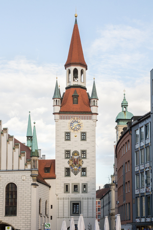 marienplatz in munichのeditorial素材