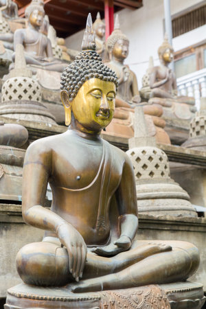 meditating buddhaの写真素材