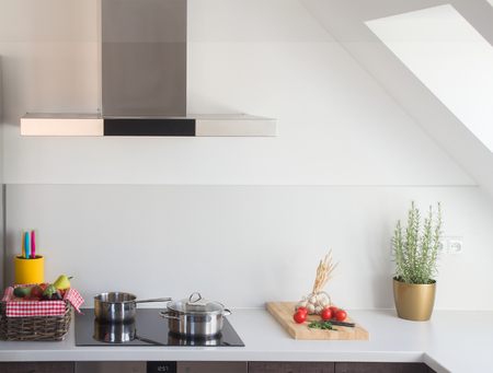modern kitchen.の写真素材