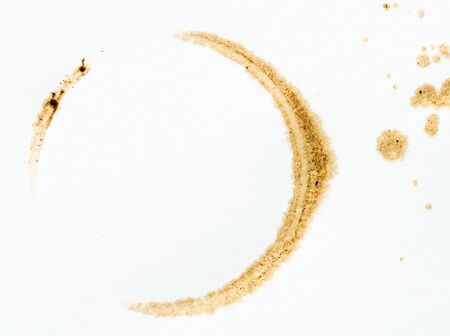 coffee stain cupの写真素材