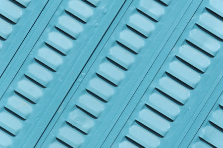 Abstract design on the window in the Strasbourg houseの写真素材