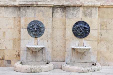 Roman bas-reliefsの写真素材