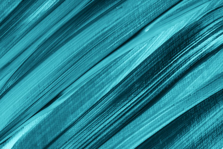 Close-up of abstract painted background turquoise color.