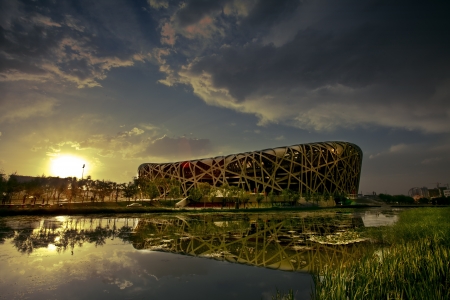 Beijing Bird Nestのeditorial素材