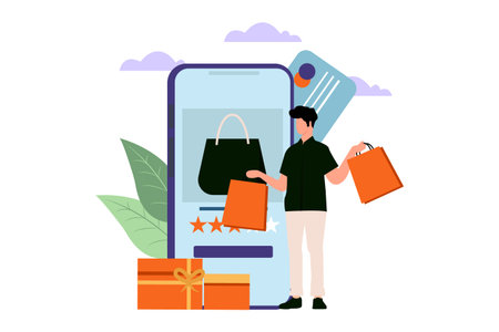 E Commerce Flat Design