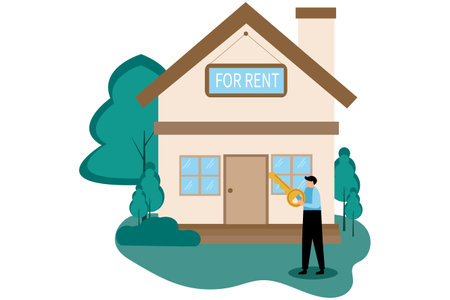 Real Estate Flat Designのイラスト素材