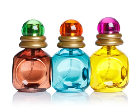 Perfume bottlesの写真素材