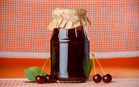 Cherry jamの写真素材