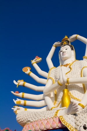 Big Guan Yin statue, Thailandの写真素材