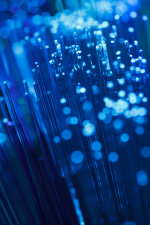 Fiber optics lights abstract の写真素材