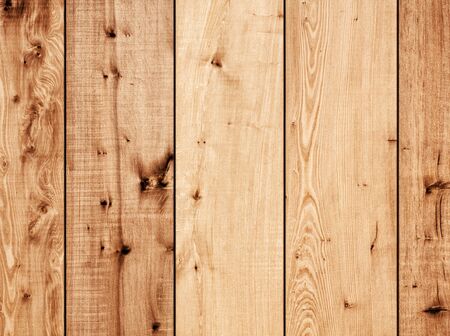 Wooden plank panels wall backgroundの写真素材